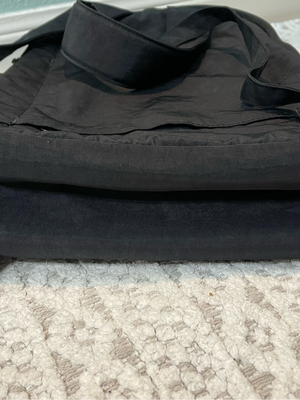 Herschel Supply Company Black Backpack with Leather Front Pocket - Picture 5 of 5